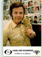 Hans Uwe Schneider Autogramm Schlagersänger Foto AK
