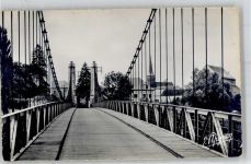 89300 Saint-Aubin-sur-Yonne - Le Pont suspendu Kirche