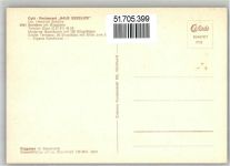 57462 W5960 Sondern , Biggesee - Cafe Gasthaus Haus Seeblick