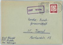 34326 W3509 Wichte - Landpoststempel