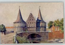 Gand Gent Künstlerkarte Le Rabot