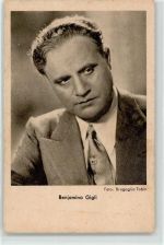 Gigli, Benjamino Opernsänger