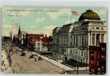 Newark - Straßenbahn City Hall