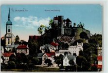01833 O8350 Stolpen - Kirche Schloss