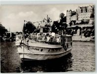 06406 O4350 Bernburg - Schloss MS Saalefee Fahrgastschiff