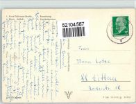 06406 O4350 Bernburg - Ernst Thälmann Straße Rosenhaag Schloss Kreiskulturhaus