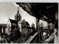 72070 W7400 Bebenhausen , Württ - Klosterkirche mit Wehrgang
