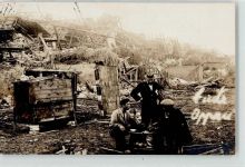 67059 W6700 Oppau Foto AK Explosion Katastrophe 1921