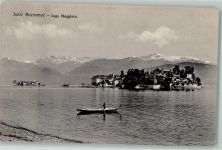 28838 Stresa - Isole Borromee Lago Maggiore Ruderboot