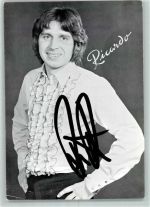 Ricardos Autogramm origin. Unterschrift Schlagersänger KEINE AK