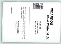 Ricardos Autogramm origin. Unterschrift Schlagersänger KEINE AK