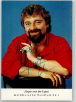 Jürgen von der Lippe Autogramm origin. Unterschrift Schlagersänger KEINE AK