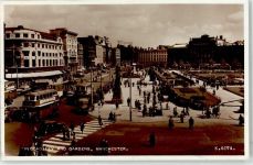 Manchester 1956 - Omnibus Piccadilly and Gardens