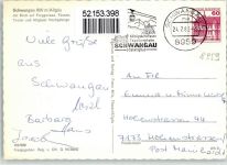 87645 W8959 Schwangau - Fliegeraufnahme Forggensee