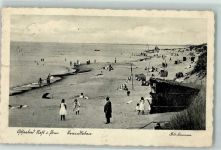 Nest Uniescie Foto AK Strandleben Ostseebad Ruderboot