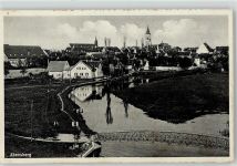 93326 W8423 Abensberg , Hallertau - Brücke Kirchturm