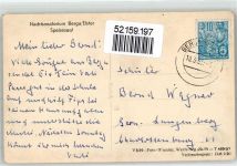 07980 O6602 Berga , Elster - Speisesaal Sanatorium