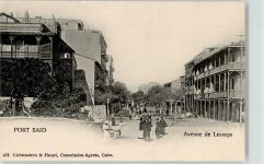 Port Said - Avenue de Lessens Straße