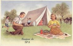 Spa - Spa (Belgien) Leporello I-II