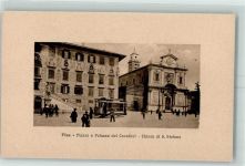 56100 Pisa - Piazza e Palazzo dai Cavalieri Chiesa di S. Stefano Straßenbahn