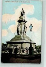 95100 Catania 1912 - Monumento a Vincenza Bellini