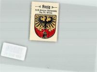 53489 W5485 Sinzig , Rhein Vignette Wappen
