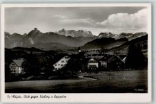 87466 W8967 Oy - Blick gegen Säuling Zugspitze