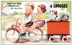 87000 Limoges - Limoges (Frankreich) Leporello I-II