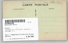 44110 Chateaubriant - Châteaubriant (Frankreich) Leporello, Eselwagen I-II