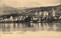 74500 Evian-les-Bains - Évian-les-Bains (Frankreich) Leporello II (minimaler Einriss)