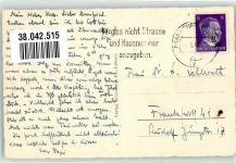 15230 O1200 Frankfurt , Oder 1942 Foto AK Kirche St. Marien innen