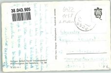 74909 W6922 Meckesheim Foto AK Panorama des Ortes mit Kirche St. Martin