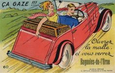 61140 Bagnoles-de-l'Orne - Bagnoles-de-l’Orne (Frankreich) Leporello, Auto I-II