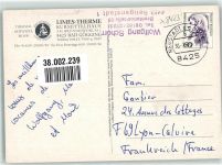 93333 W8425 Bad Gögging Foto AK Fliegeraufnahme Limes-Therme