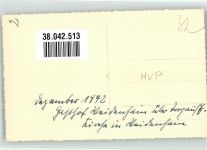 35274 W3575 Kirchhain Foto AK Kirche Ort handschriftlich