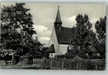 91074 W8522 Herzogenaurach 1957 Foto AK Ev. Kirche