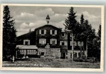 Hallerhaus 1951 Foto AK Hüttenstempel