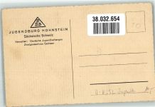01848 O8352 Hohnstein - Jugendburg Hohnstein