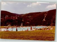Vianden FOTO KEINE AK Schwimmbad Ort handschriftlich