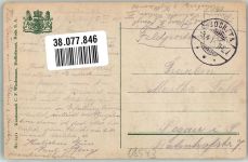 08543 O9903 Jocketa 1916 - Charlottenturm auf dem Eisenberg von Jocketa gesehen