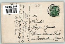 77933 W7630 Lahr , Schwarzwald 1915 Foto AK