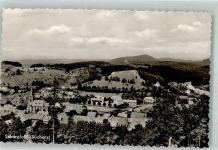 37412 W3429 Scharzfeld Foto AK Panorama des Ortes mit der St.-Thomas-Kirche