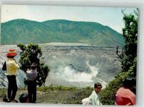 San Jose Foto AK Vulkan Poas Alajuela