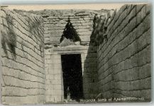 Mykene Foto AK Denkmal