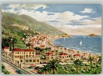 17021 Alassio Foto AK Hotel Pensione Walburga