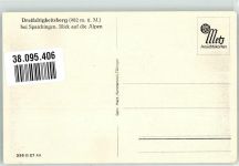 78549 W7208 Spaichingen - Dreifaltigkeitsberg mit Wallfahrtskirche und Alpenpanorama