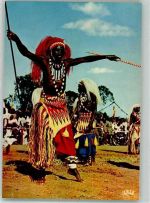 Monrovia 1975 Foto AK Tracht Tänzer