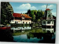 42781 W5657 Haan , Rheinl - Heidberger Windmühle Ponyrestaurant