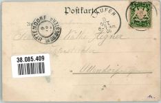 83410 W8229 Laufen , Salzach 1900 Foto AK Kirche