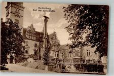 17268 O2091 Boitzenburg - Hof vom Herrenhaus Schloss Boitzenburg